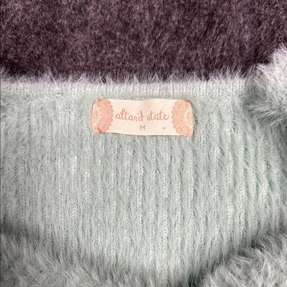 Altar'd State Green Ribbed Fitted Tank Top - Picture 2 of 8